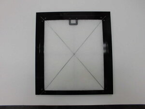 レンジフード枠、換気扇枠 W−F5 (ヨコ300mmタテ289mm)三面が1mmの厚みでななめに取り付けるタイプです。