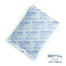 保冷剤 300グラム It's Cool(イッツクール) I-300F 不織布 1ケース(60入) 【業務用】