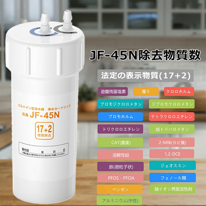 楽天市場】＼最大2,000円OFFクーポン+ 品質保証 ／JF-45N 浄水 