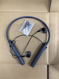 〈中古〉ソニー ワイヤレスイヤホン WI-C400 : Bluetooth対応 最大20時間連続再生 カナル型 マイク付き 2017年モデル ブラック WI-C400 B