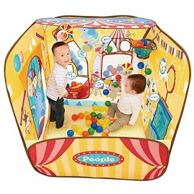 【中古】頭と体の知育ボールサーカス 対象年齢1歳以上 遊び方20種類以上 ママが見えて安心シリーズ ハウスに変身 長く遊べる