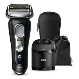 【中古】BRAUN メンズシェーバー 電気シェーバー シリーズ9 Pro 充電式 アルコール洗浄システム ブラウン 9450cc-V