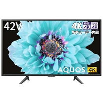 楽天市場】シャープ 42v型 液晶 テレビ aquos 4t-c42dj1 4k（メーカー 