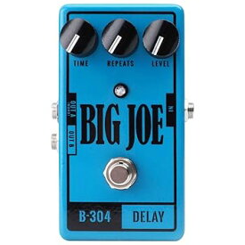 【中古】Big Joe ビッグ・ジョー アナログ/ハイブリッド・ディレイ トゥルーバイパス アナログ回路 Made in USA Analog/Hybrid Delay B-304