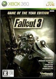 【中古】Fallout 3(フォールアウト 3): Game of the Year Edition【CEROレーティング「Z」】 - Xbox360