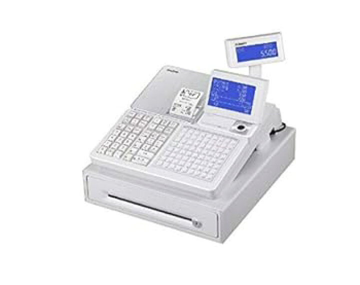 楽天市場】【中古】カシオ計算機 SR-C550-4SWE レジスター ホワイト 