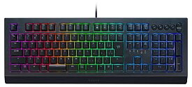 【中古】Razer Cynosa V2 JP ゲーミングキーボード 日本語配列 メンブレン 静音 個別バックライトキー Chroma RGB 防滴設計 【日本正規代理店保証品】 RZ
