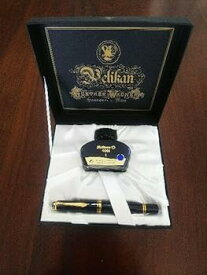 【中古】ペリカン万年筆 スーベレーン黒
