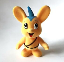 【中古】ビンテージ ピーポくん フロッキー マスコット 人形 フィギュア 警察庁