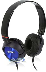 【中古】SONY 密閉型オンイヤーヘッドホン ブルー MDR-ZX300/L