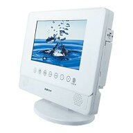 【中古】BEX 防水 お風呂 テレビ(ワンセグ)&DVDプレーヤー 液晶7インチ ホワイト BWDO-710WH