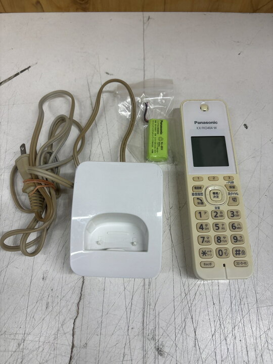 楽天市場】〈中古〉パナソニック 増設子機 ホワイト KX-FKD404-W 