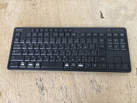 〈中古〉ELECOM TK-FBM117S 静音キーボード（ジャンク品）