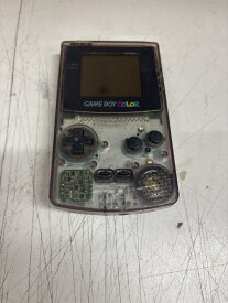 〈中古〉ゲームボーイ カラー (クリアパープル)【メーカー生産終了】
