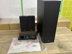 〈中古〉DENON デノン サラウンドスピーカーセット SC-AS500 ペア SC-CS500 DSW-S500 リモコン 取扱説明書付