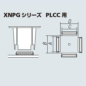 XFC�փm�Y��PLCC�pXNPG-25X25�@ �k�󒍐��Y�i�l�y���m�d�@�Y�Ɓz goot �O�b�g