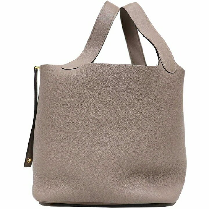 楽天市場】【美品】エルメス HERMES ピコタンロック MM グリ 