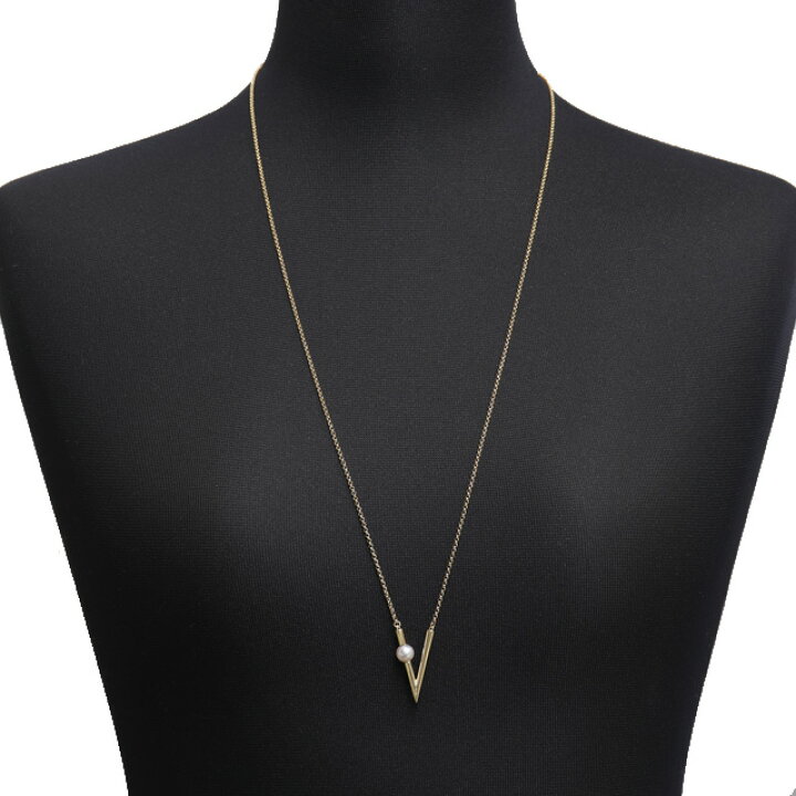 楽天市場】（新品仕上げ済）ミキモト MIKIMOTO Vコード パール 