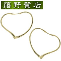 楽天市場】エルサ・ペレッティ オープン ハート フープ ピアスの通販 