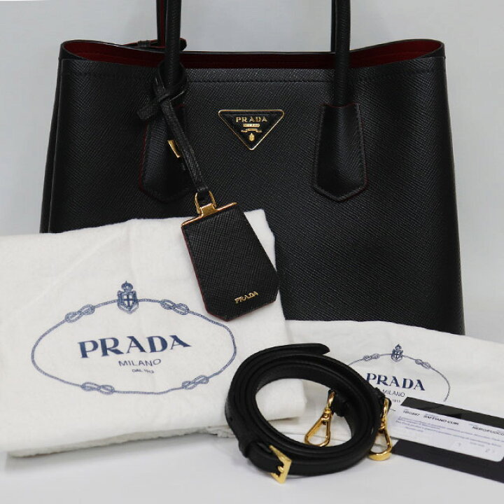 楽天市場】プラダ PRADA 2way ドゥ ブレ スモール トート バック  