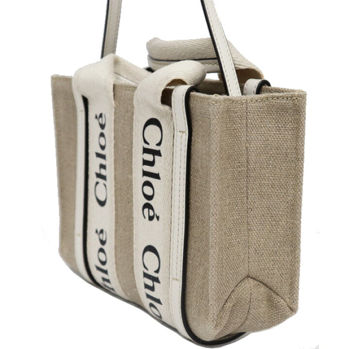 楽天市場】（未使用展示品）クロエ CHLOE ウッディ ミニ トート バッグ  