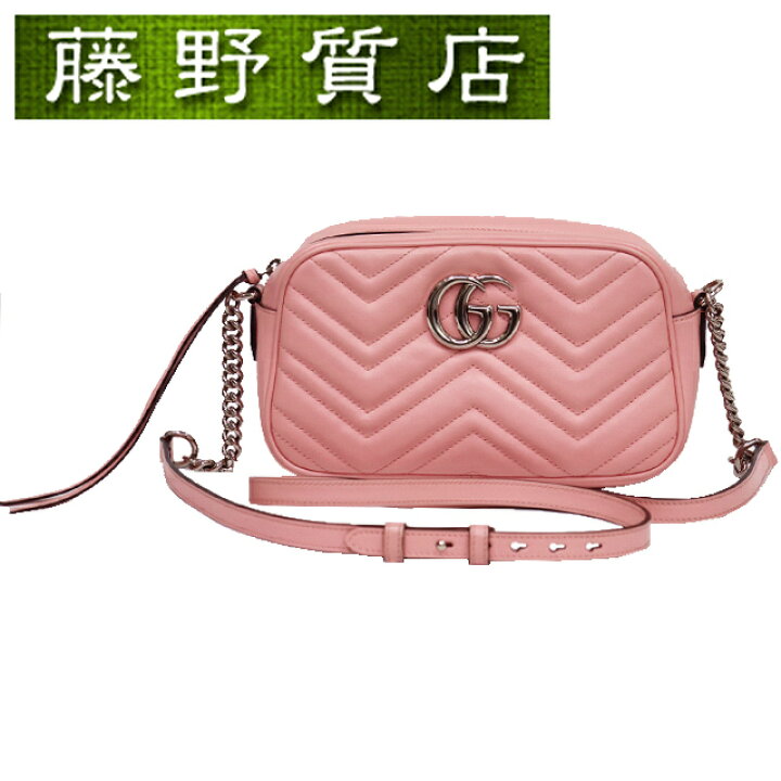 楽天市場】グッチ GUCCI GGマーモント キルティング レザー スモール  