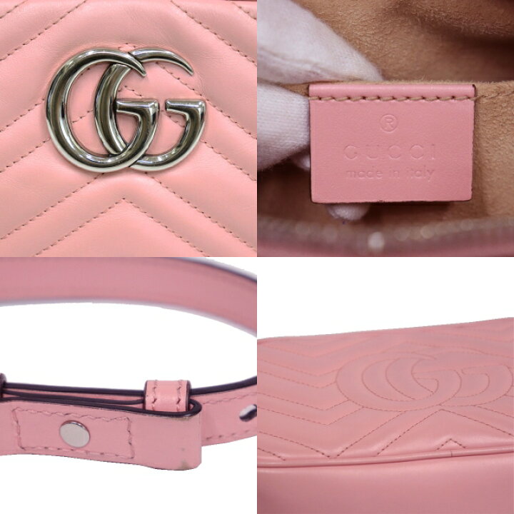 楽天市場】グッチ GUCCI GGマーモント キルティング レザー スモール  