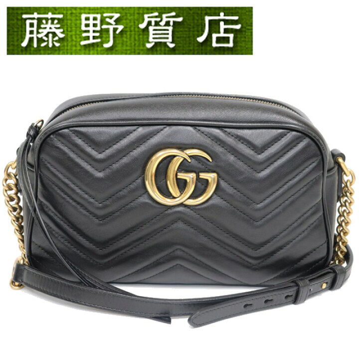 楽天市場】グッチ GUCCI GGマーモント キルティング スモール  