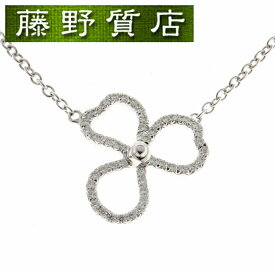 【新品仕上げ済】ティファニー TIFFANY ペーパーフラワー オープン ダイヤ ネックレス PT950 × ダイヤ 花びら ペンダント 8618