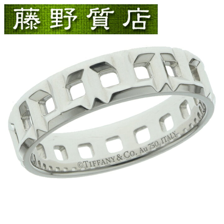 楽天市場】(美品）ティファニー TIFFANY Tトゥルー ワイド リング 指輪  