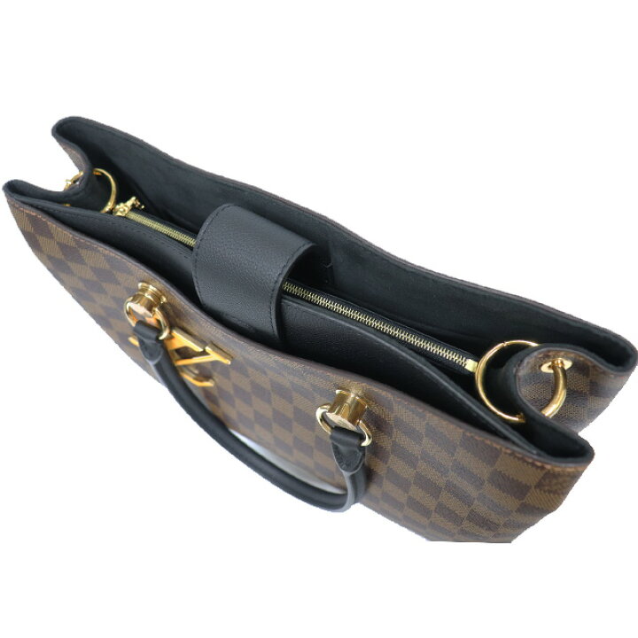 楽天市場】（美品）ルイヴィトン LOUIS VUITTON リバーサイド ダミエ  