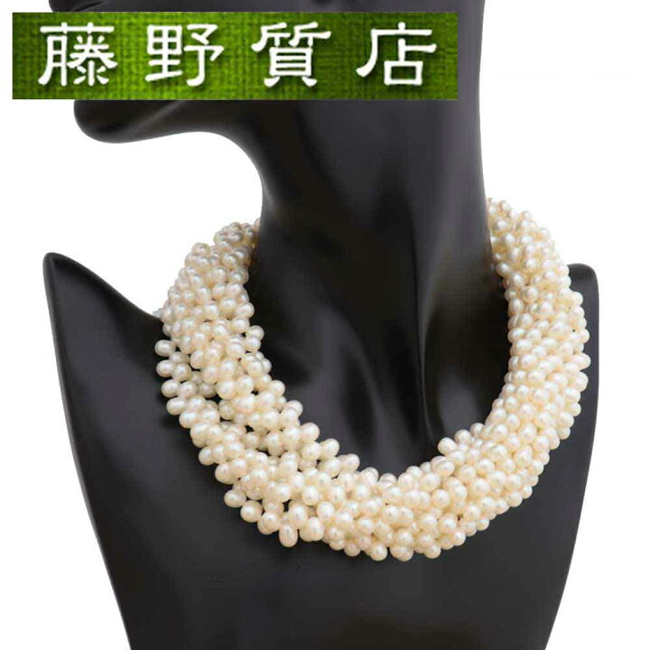 楽天市場】ティファニー TIFFANY 8連パールネックレス・チョーカー  