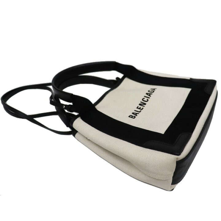 楽天市場】バレンシアガ BALENCIAGA ネイビーカバス XS トートバッグ  