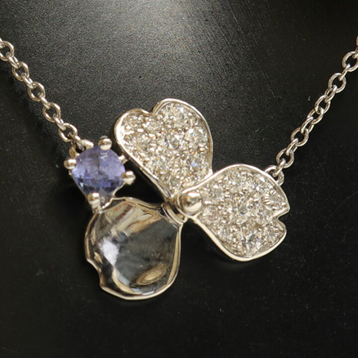 楽天市場】ティファニー TIFFANY ペーパーフラワー ネックレス Pt950  
