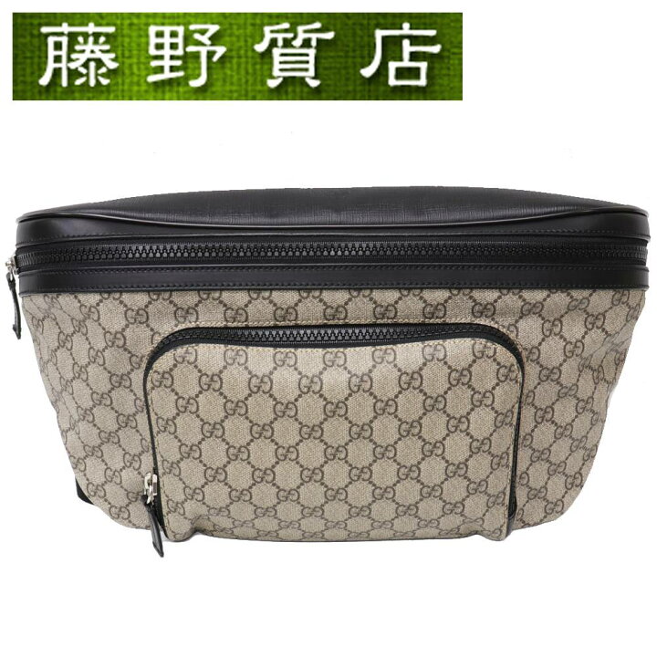 楽天市場】【送料無料】【美品】グッチ GUCCI GGスプリーム ボディ  