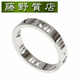 【新品仕上げ済】ティファニー TIFFANY ピアスド アトラス 4P ダイヤ リング 指輪 K18 WG × ダイヤモンド 約11号 8503