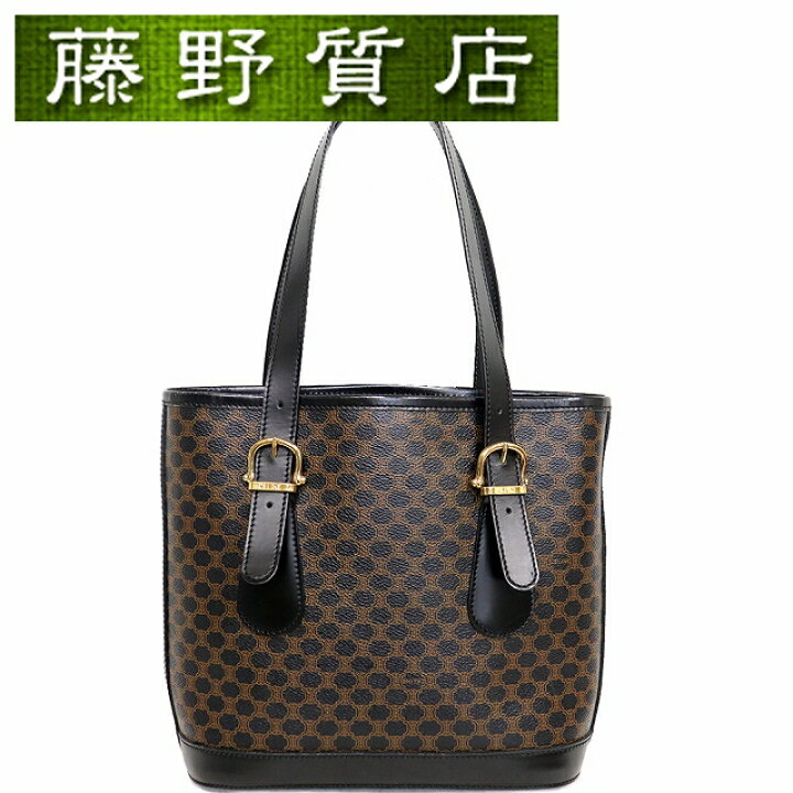 楽天市場】セリーヌ CELINE マカダム ミニトートバック ショルダー PVC 