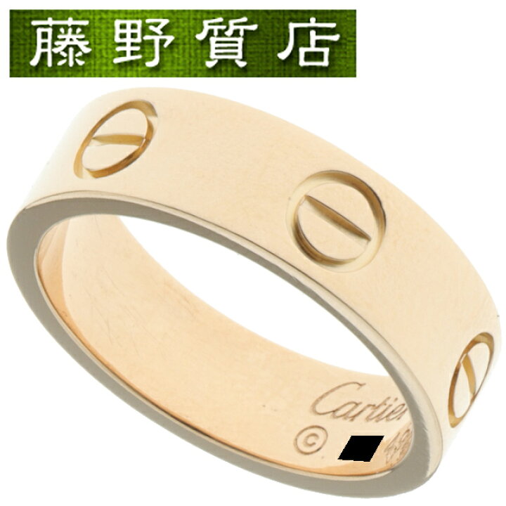 楽天市場】【美品】カルティエ CARTIER ラブ リング LOVE 指輪 K18 PG 