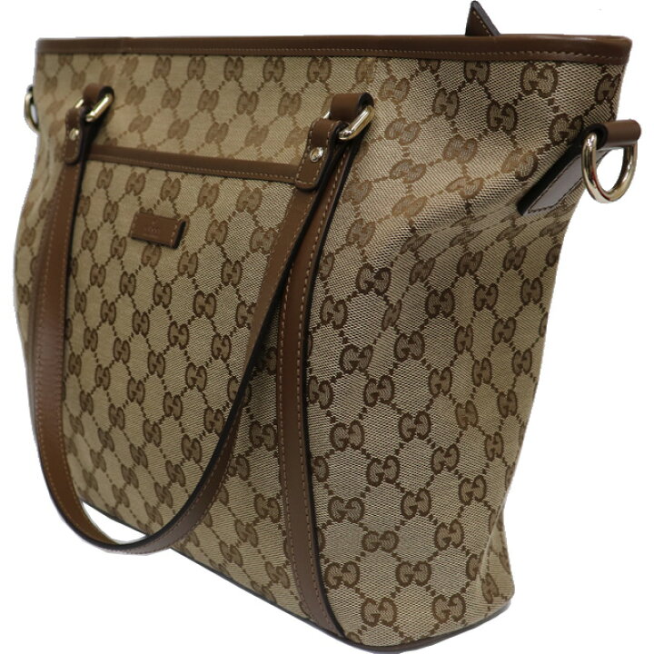 楽天市場】グッチ GUCCI GGキャンバス 2way バッグ 斜め掛け トート  