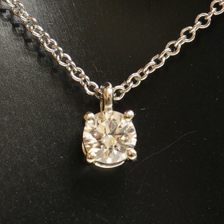 楽天市場】(美品)ティファニー TIFFANY ソリティア ダイヤ ネックレス 