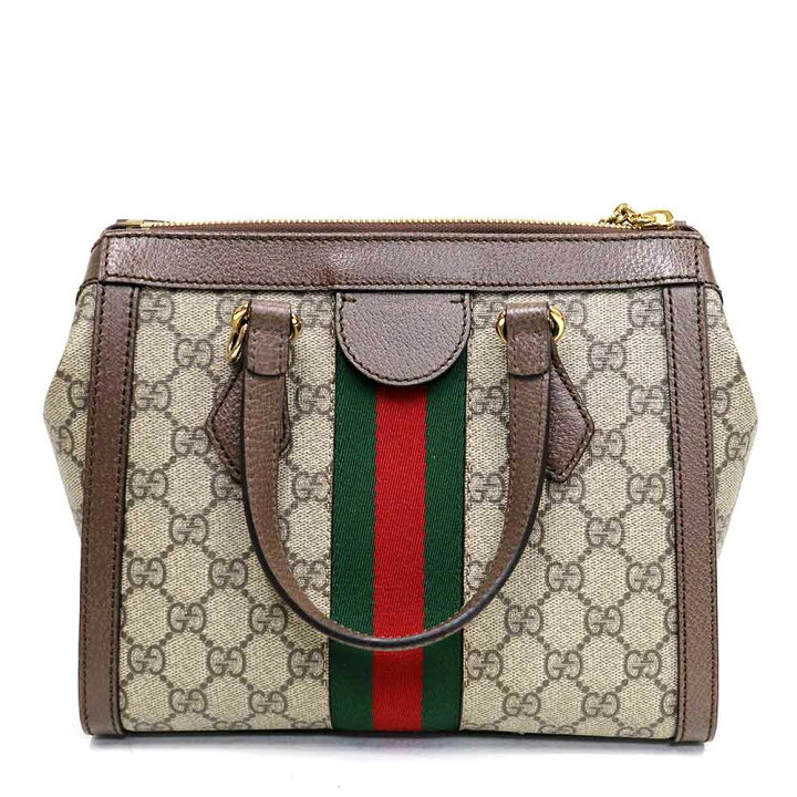 楽天市場】【送料無料】【美品】グッチ GUCCI オフィディア GGスモール 