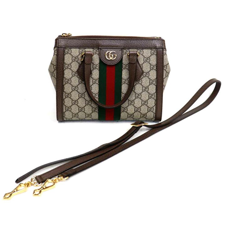楽天市場】【送料無料】【美品】グッチ GUCCI オフィディア GGスモール 