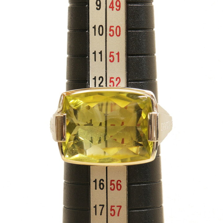 楽天市場】ブルガリ BVLGARI アレグラ リング レモンクォーツ 約13.5号  