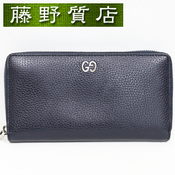 楽天市場】【送料無料】【美品】 グッチ GUCCI ラウンドファスナー 長 