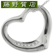 楽天市場】ティファニー オープンハート ネックレス ダイヤの通販