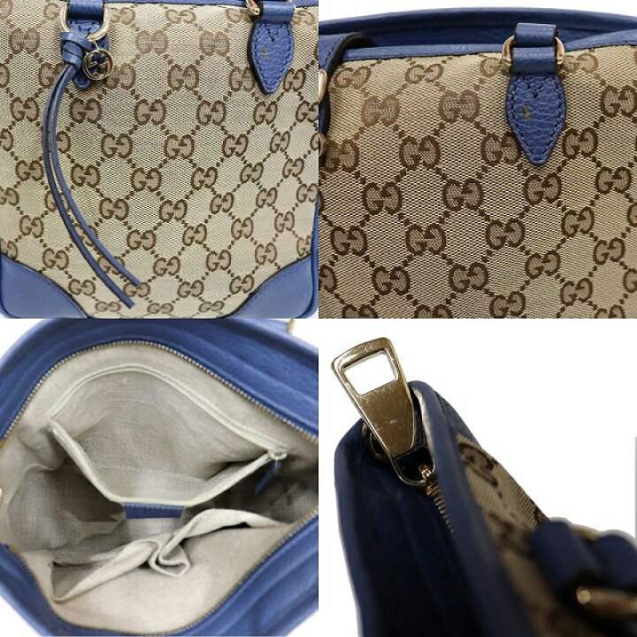 楽天市場】(美品)グッチ GUCCI GGキャンバス 2way バッグ 斜め掛け  