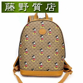 【未使用品】グッチ GUCCI ミッキー リュック バックパック バッグ ディズニーコラボ ミニGGスプリーム 箱 Disney 552884 8281