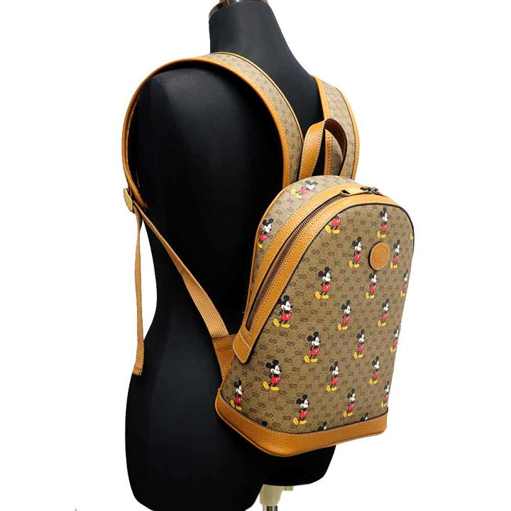 楽天市場】【未使用品】グッチ GUCCI ミッキー リュック バックパック 