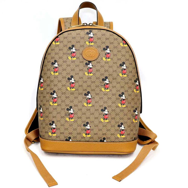 楽天市場】（未使用展示品）グッチ GUCCI ミッキー リュック バック  