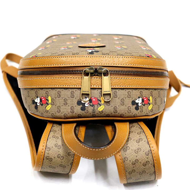 楽天市場】【未使用品】グッチ GUCCI ミッキー リュック バックパック 